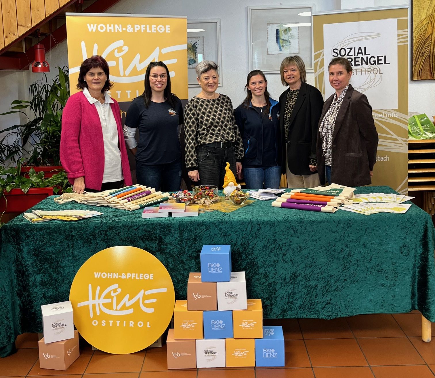 Pflege Osttirol auf der Jobmesse der LLA